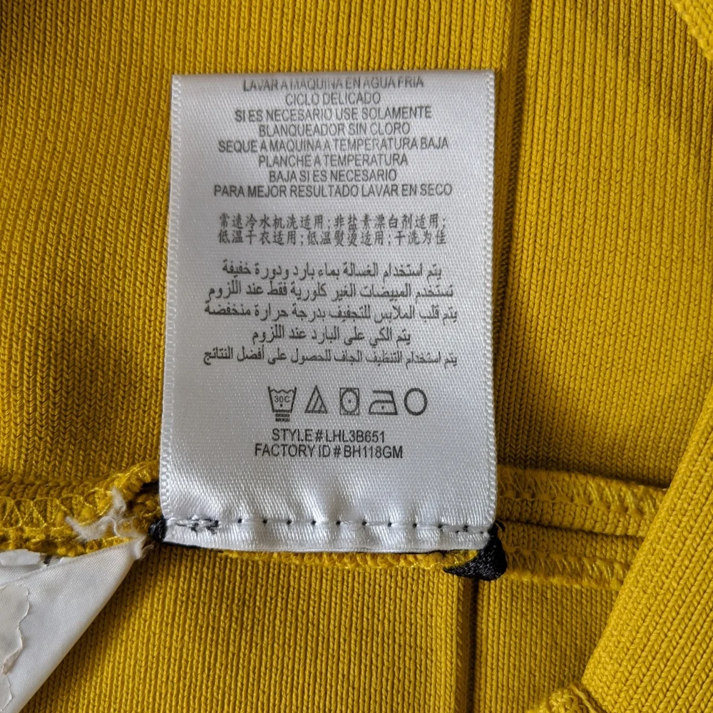 BCBGMaxazria Simone Bandage Bodycon Skirt Yellow